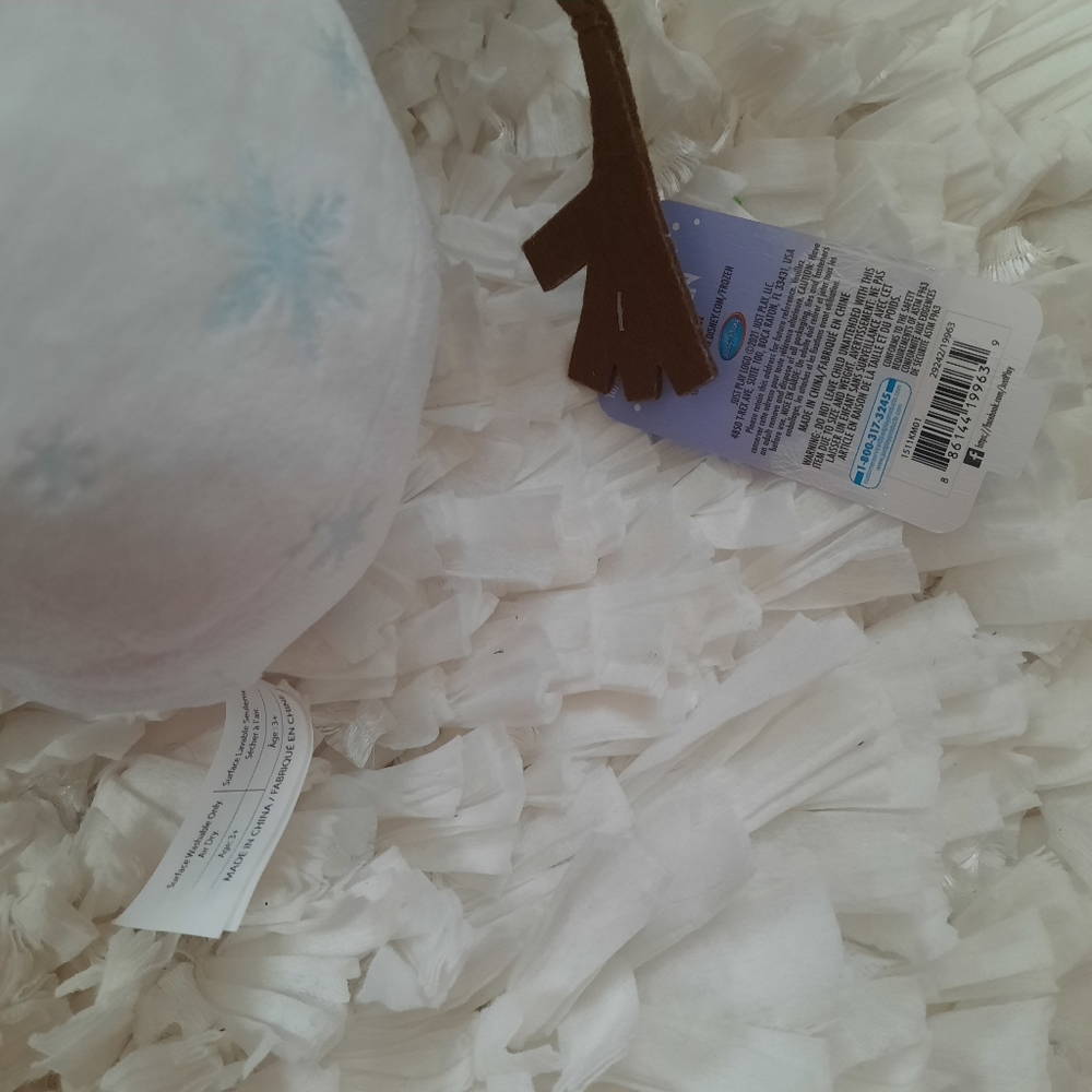 Disney Frozen Olaf Snowman Plush Doll Toy Stuffed Animal NWT - Picture 5 of 9